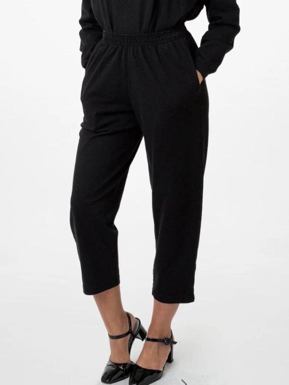 los angeles apprel HEAVY JERSEY GARMENT DYE CASUAL easy PANTS